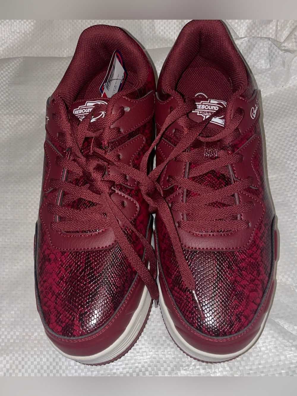 PATRICK EWING ATHLETICS REBOUND RUNNER 1RMSN06-117 Maroon/Burgundy Men’s 10 NWT